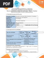 Estudio técnico y administrativo