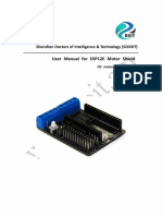 User Mannual For Esp 12e Motor Shield PDF
