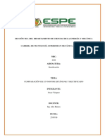 Comparación de Un Motor Estándar y Rectificado