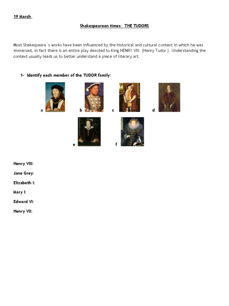 The Tudors | PDF | House Of Tudor | Elizabeth I Of England