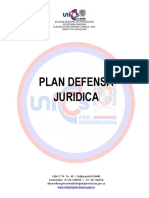 Plan de Defensa Juridica Alcaldía Municipal