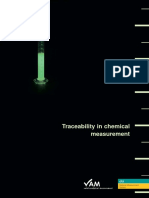 Traceability in Chemical Measurements
