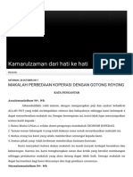 Kamarulzaman Dari Hati Ke Hati - MAKALAH PERBEDAAN KOPERASI DENGAN GOTONG R114750