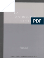 Artis, Gloria-La Antropología en Su Lugar PDF