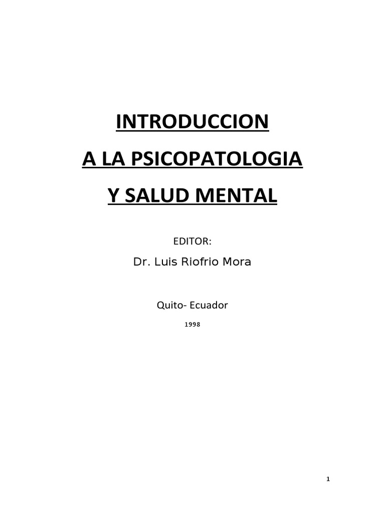 Irracibilidad y Dermofobia en Panamá | PDF | Cerebro | Trastorno mental