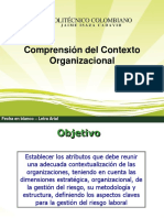 Memorias contexto organizacional