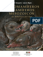 Protomamíferos y mamíferos mesozoicos de América del Sur