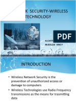 Network Security-Wireless Technology: N.Chitra M.Golda Vincy