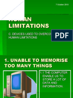 Human Limitations