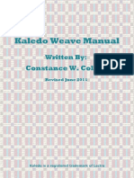 Kaledo Manual Summer 2011