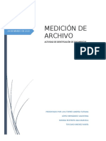 Medición de Archivo