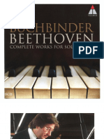 Beethoven works for solo piano. Buchbinder