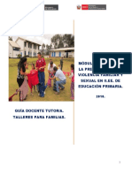 Modulo Básico Talleres Familias Primaria 2018