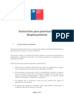 Instructivo Desplazamiento en Cuarentena PDF