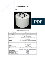 Seismometer