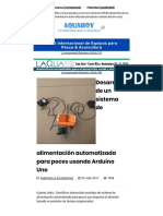 Desarrollo de Un Sistema de Alimentación Automatizada para Peces Usando Arduino Uno PDF