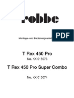 T Rex 450 Pro: No. KX 015073