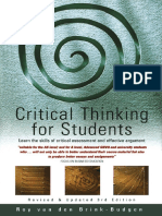 Critical Thinking For Students PDF