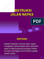 Obstruksi Jalan Napas Atas