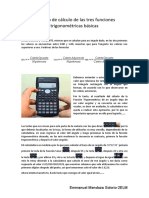 Exercise of Trigonometry Functions