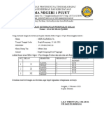 Surat Keterangan Peringkat