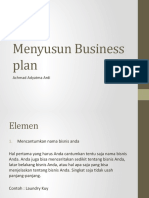 Menyusun Business Plan