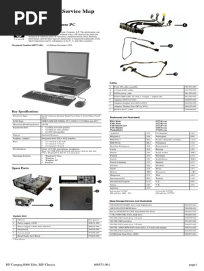 HP Compaq 8000 Elite SFF PDF | PDF | Booting | Usb Flash Drive