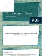 Competency Three