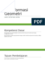 Transformasi Geometri