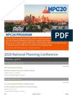 NPC20 Program