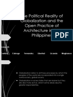 The Political Reality of Globalization and The Open Practice of Architecture in The Philippines - 2 PDF