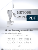 Metode Simpleks PDF