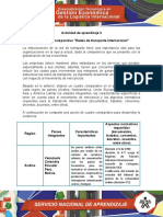 Cuadro Comparativo "Redes de Transporte Internacional