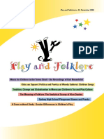 Tradition, Change and Globalisation in Moroccan Children's Toy and Play Culture. 2009 Play & Folklore