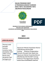 SWOT Filariasis Puskesmas