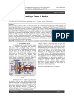 CFD Analysis of Centrifugal Pump A Revie PDF