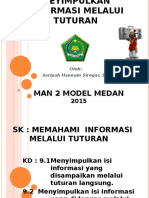 KD 9 Menyimpulkan Isi Informasi