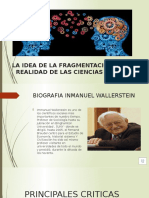 La Idea de La Fragmentacion de Las Ciencias Sociales