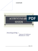 17613333 Account Payable System
