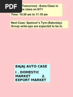 Bajaj Auto Case