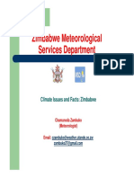 Climate Issues and Facts - Zimbabwe - Dept of Met