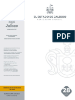 Reglas de operación Plan Jalisco COVID-19