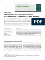 Synthesis and in silico drug likeness evaluation of N,5-disubstitute-1,3-thiazolidine-2,4-dione analogues