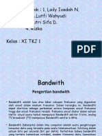 Pengertian Bandwhitdh