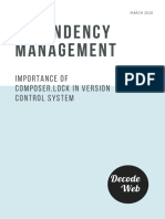 Importance of Composer - Lock in Version Control System