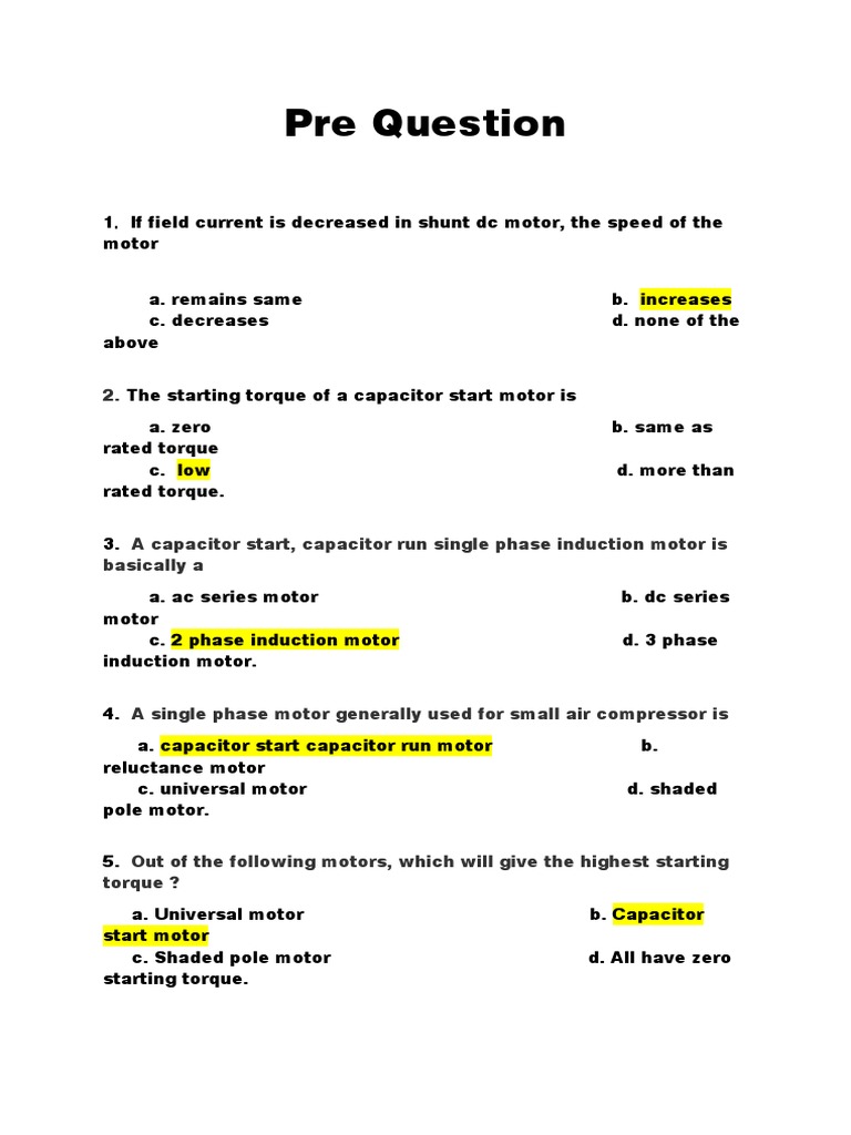 Understanding Motor Fundamentals: A Comprehensive Review of Key ...