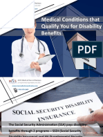 Medical Conditions That Qualify You For Disability Benefits