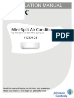 RE Yezj Airconditioner Installationmanual PDF