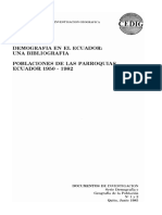 Demografa Ecuadoe PDF