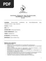 Planificación Antropología - (Cuatrimestral)